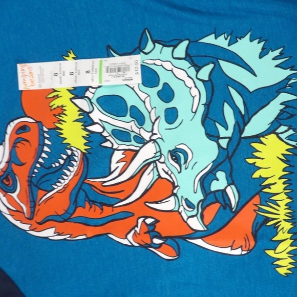 Jumping Beans Boys Dinosaur Print Tee Size 8 - Picture 4 of 4